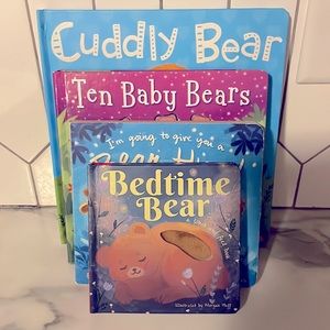 Lot of 4 Bear Themed Board Books